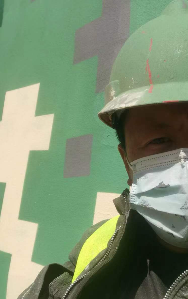 舟山迷彩漆未完全固化；