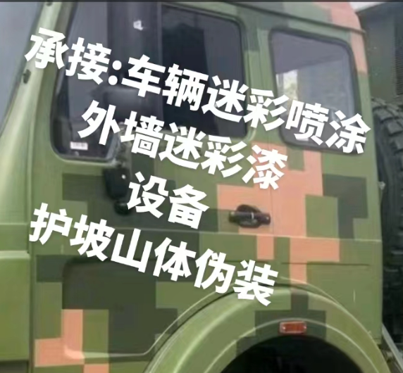 舟山外墙和地面的迷彩漆施工